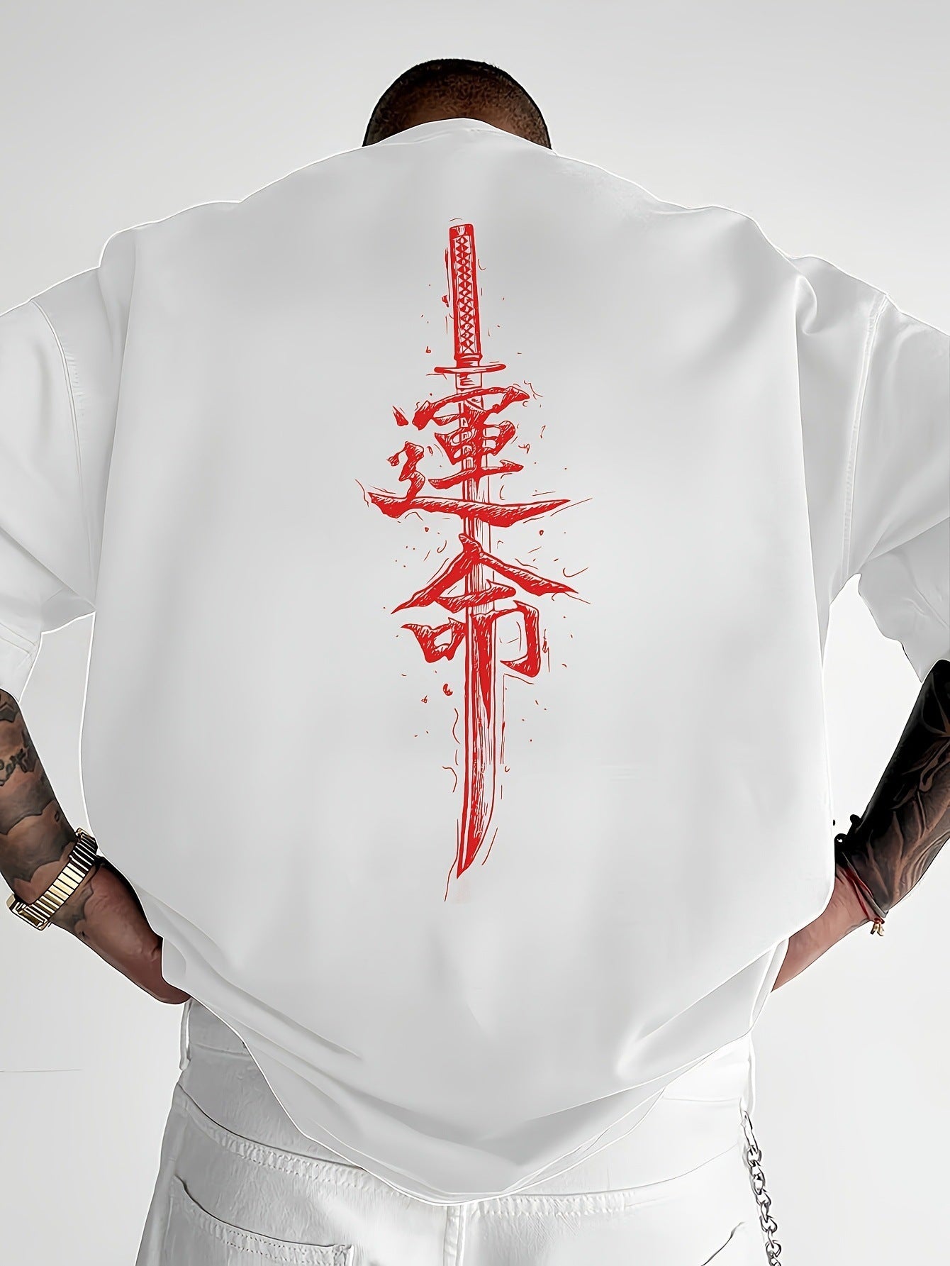 Men's Top Printed T-shirt