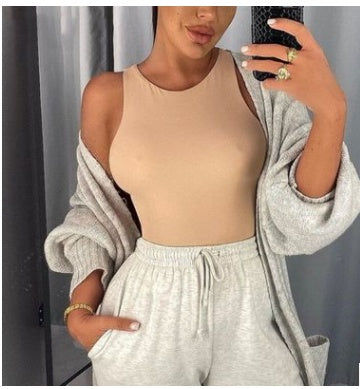 sleeveless tank tops/bodysuits Women clothing